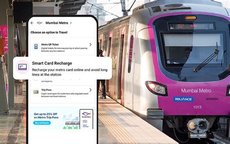 mumbai metro smart card recharge offers|recharge Mumbai metro card online.